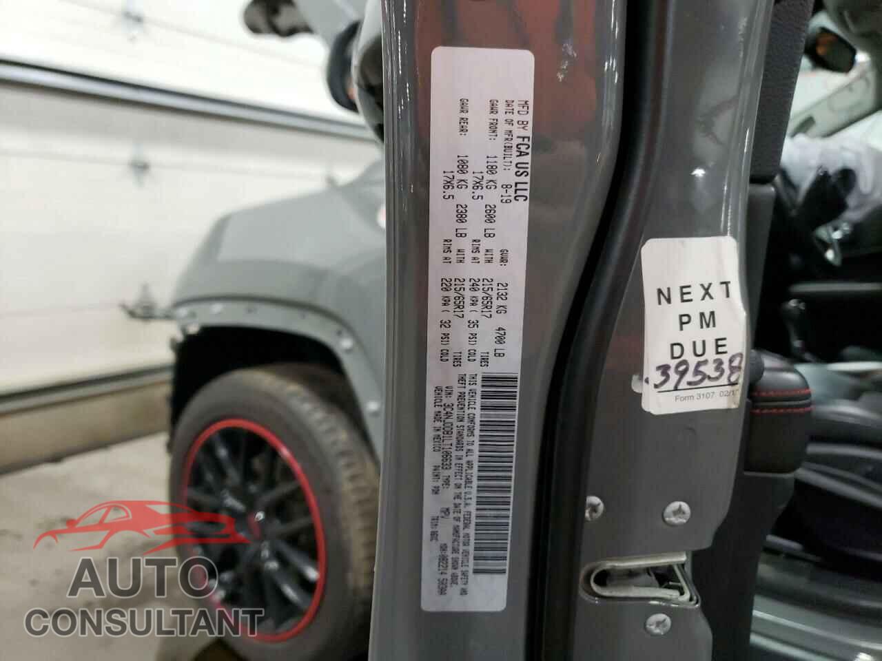 JEEP COMPASS 2020 - 3C4NJDDB1LT106633