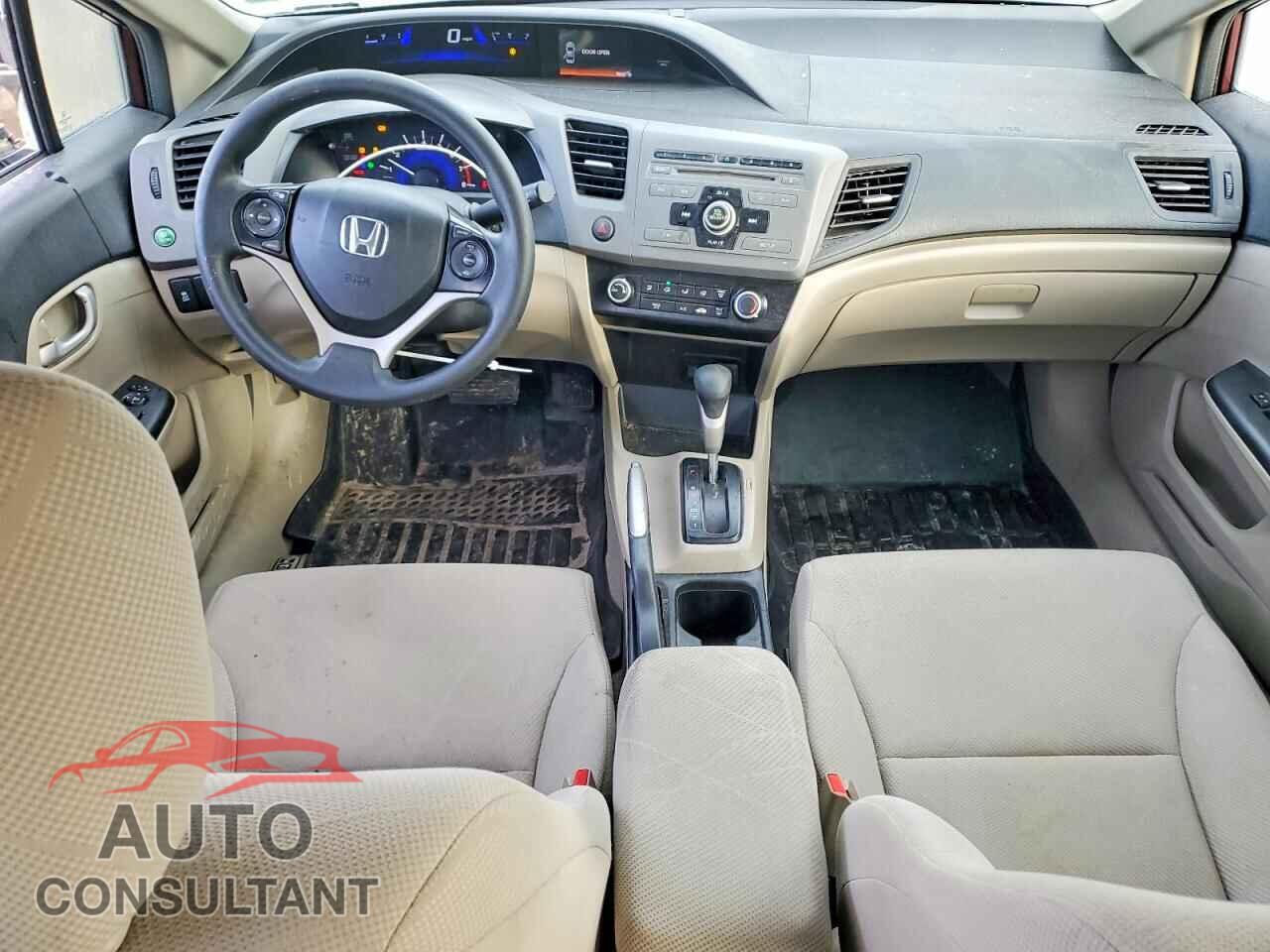 HONDA CIVIC 2012 - 19XFB2F55CE091989