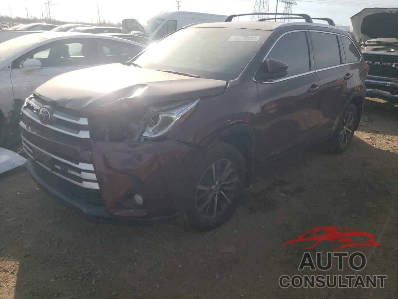 TOYOTA HIGHLANDER 2019 - 5TDJZRFH8KS983747