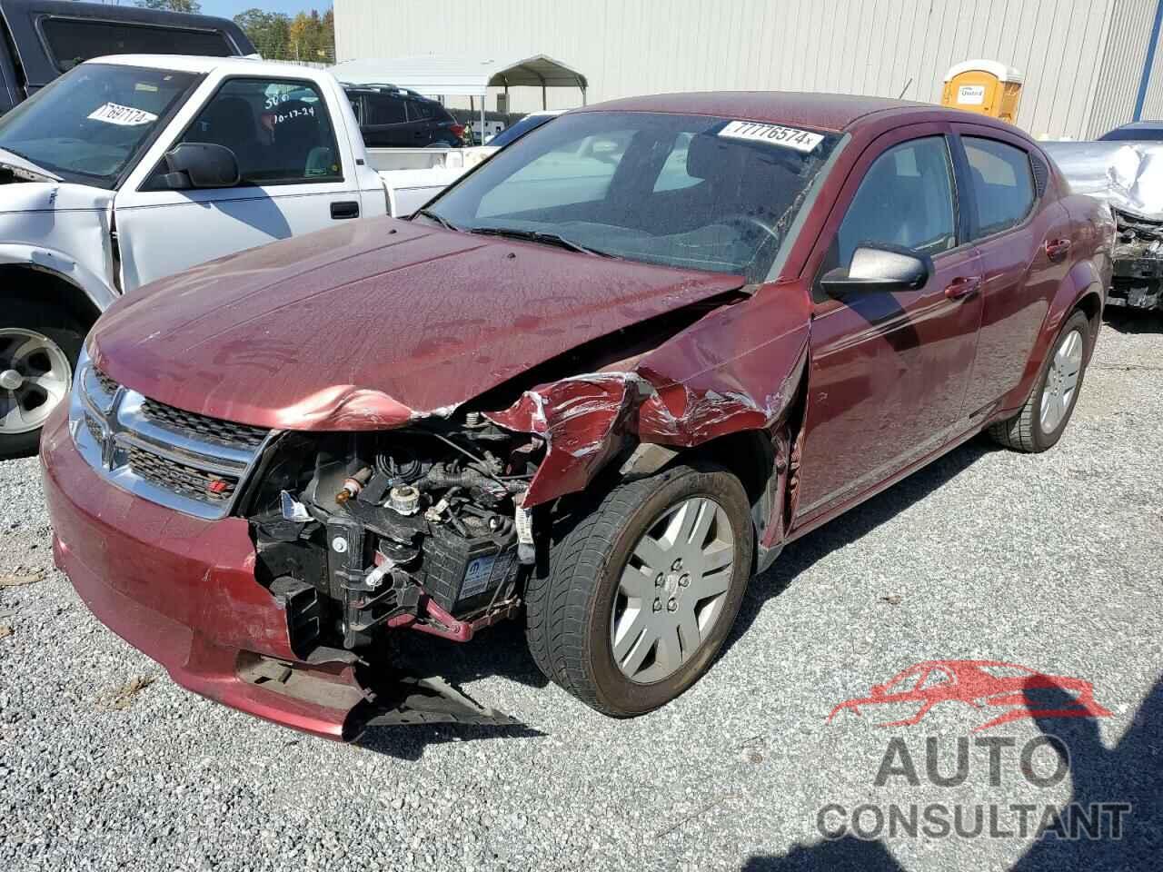 DODGE AVENGER 2014 - 1C3CDZAG0EN219539