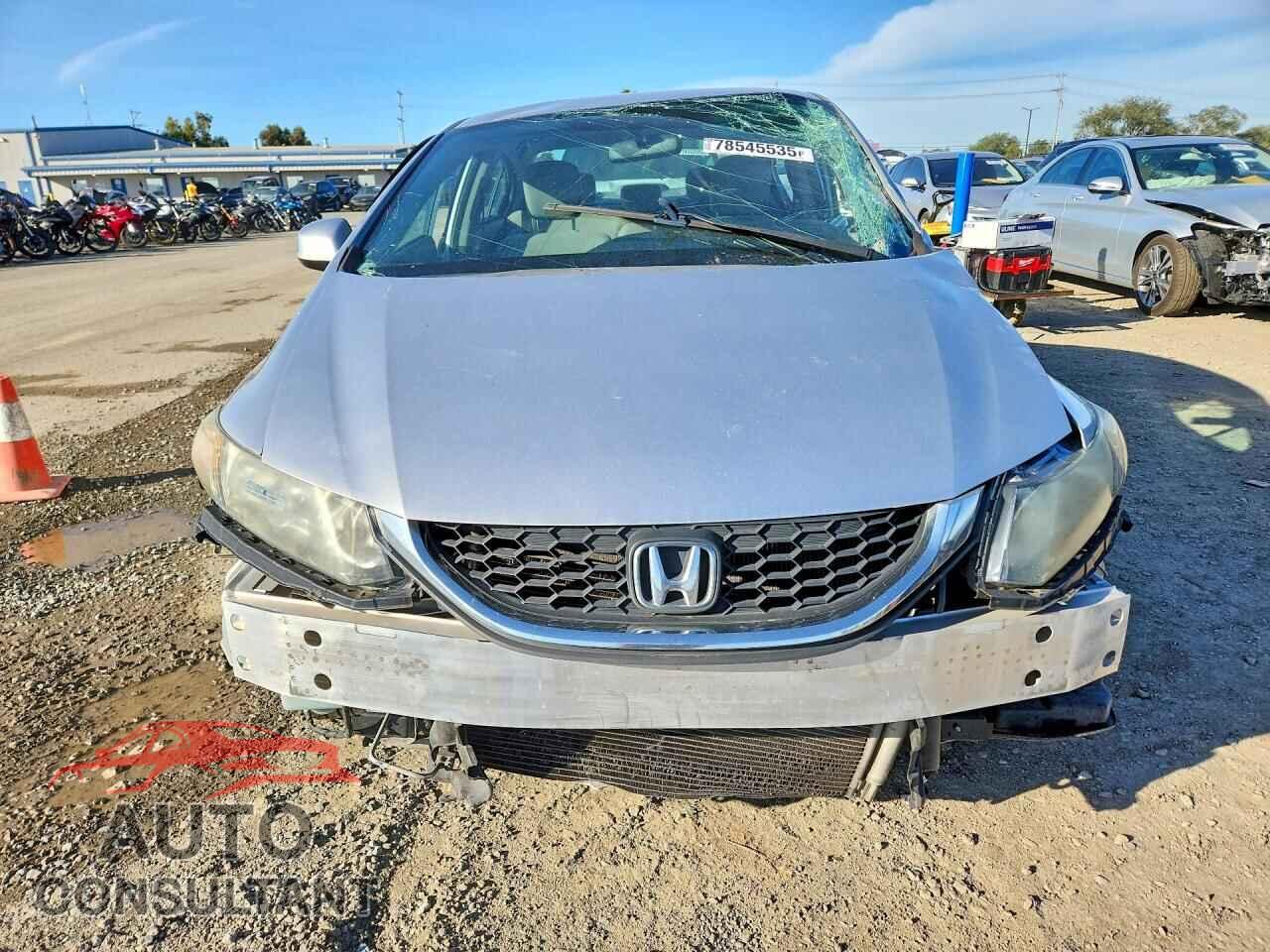 HONDA CIVIC 2013 - 19XFB2F57DE243742