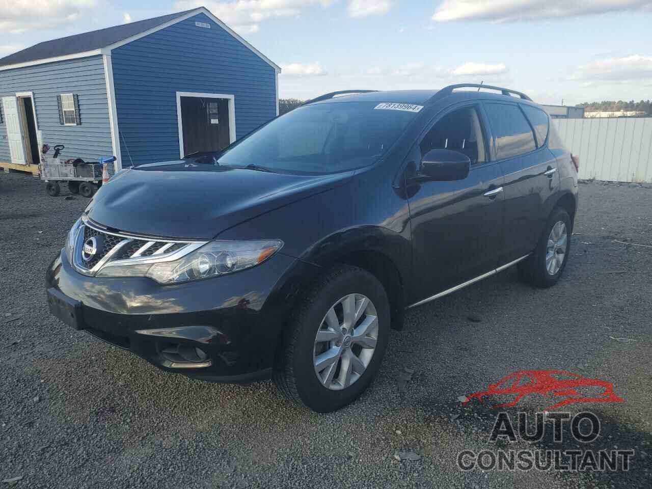 NISSAN MURANO 2014 - JN8AZ1MW4EW521195