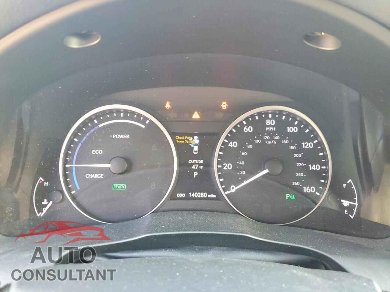 LEXUS ES 300H 2013 - JTHBW1GG4D2033592