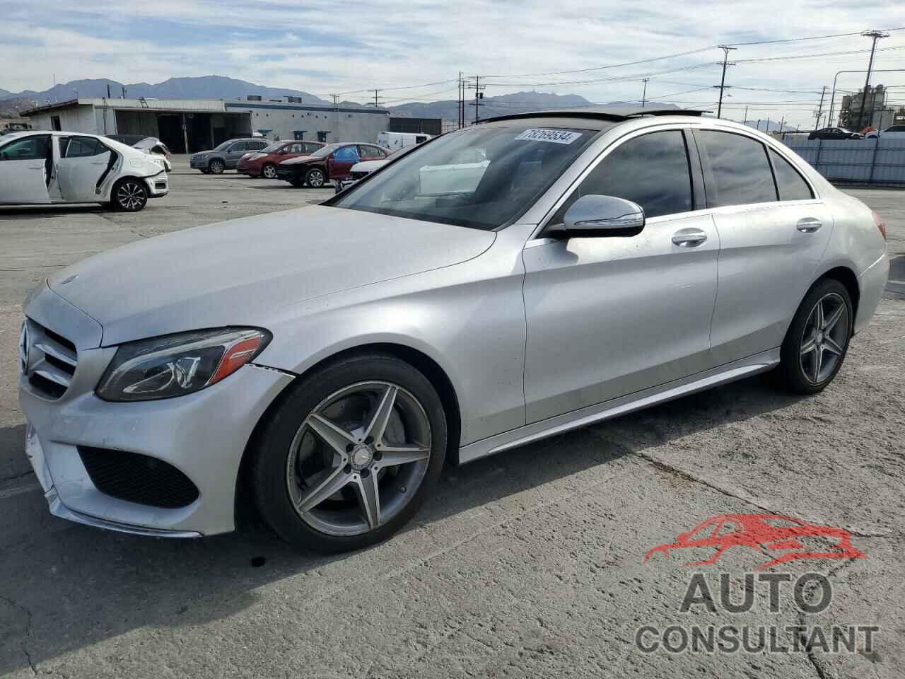 MERCEDES-BENZ C-CLASS 2015 - 55SWF4KB6FU088009