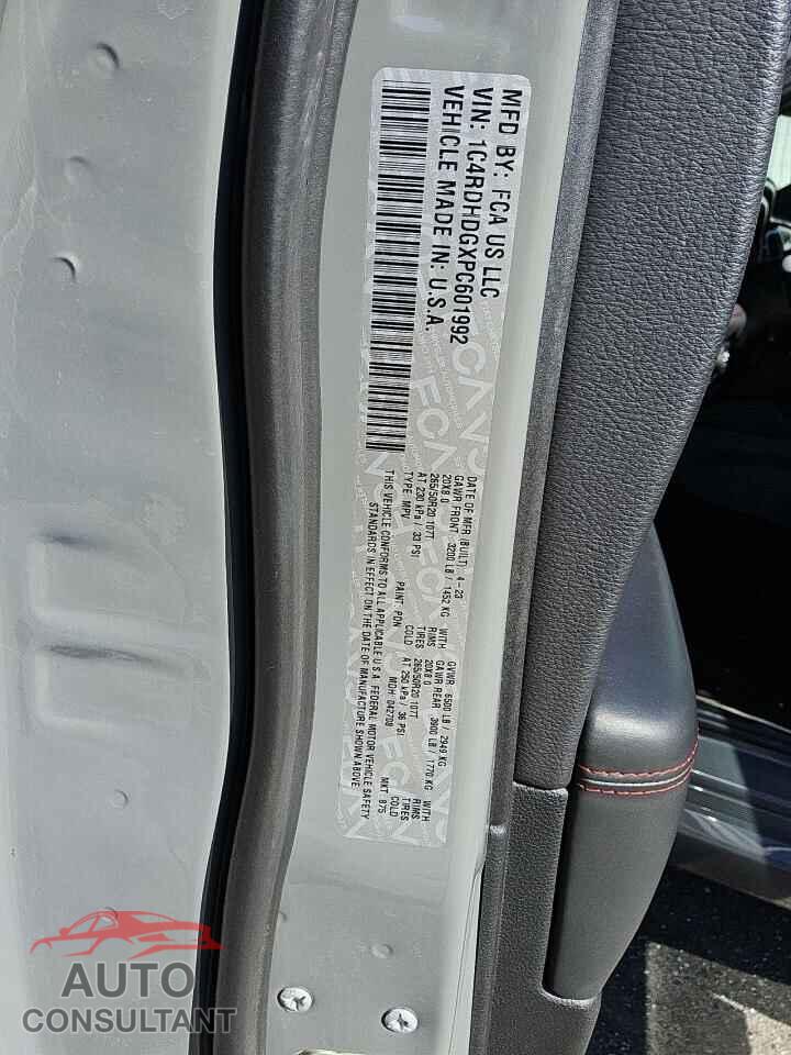 DODGE DURANGO 2023 - 1C4RDHDGXPC601992