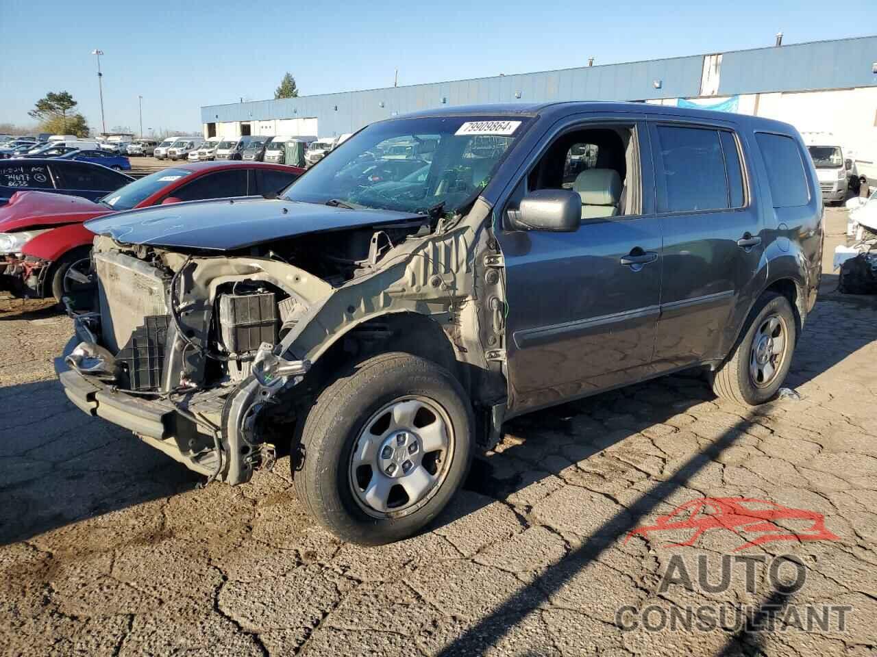 HONDA PILOT 2012 - 5FNYF4H29CB038475