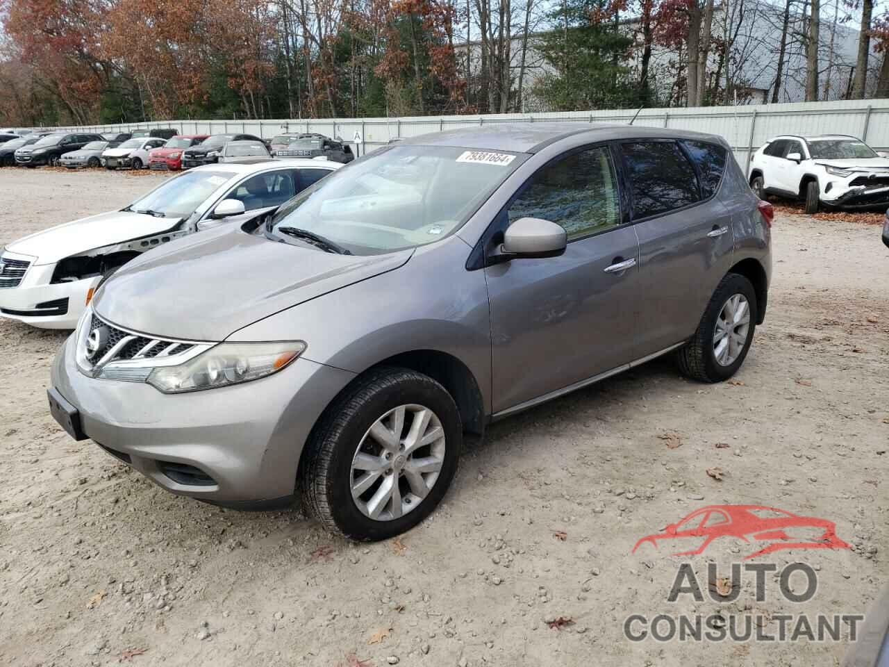 NISSAN MURANO 2012 - JN8AZ1MW6CW225706