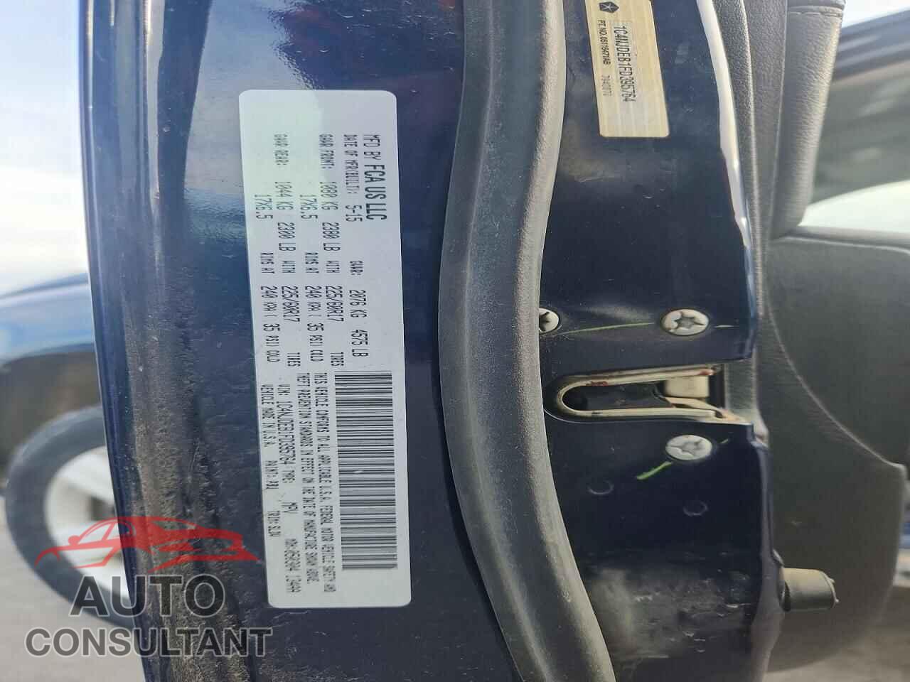 JEEP COMPASS 2015 - 1C4NJDEB1FD395764