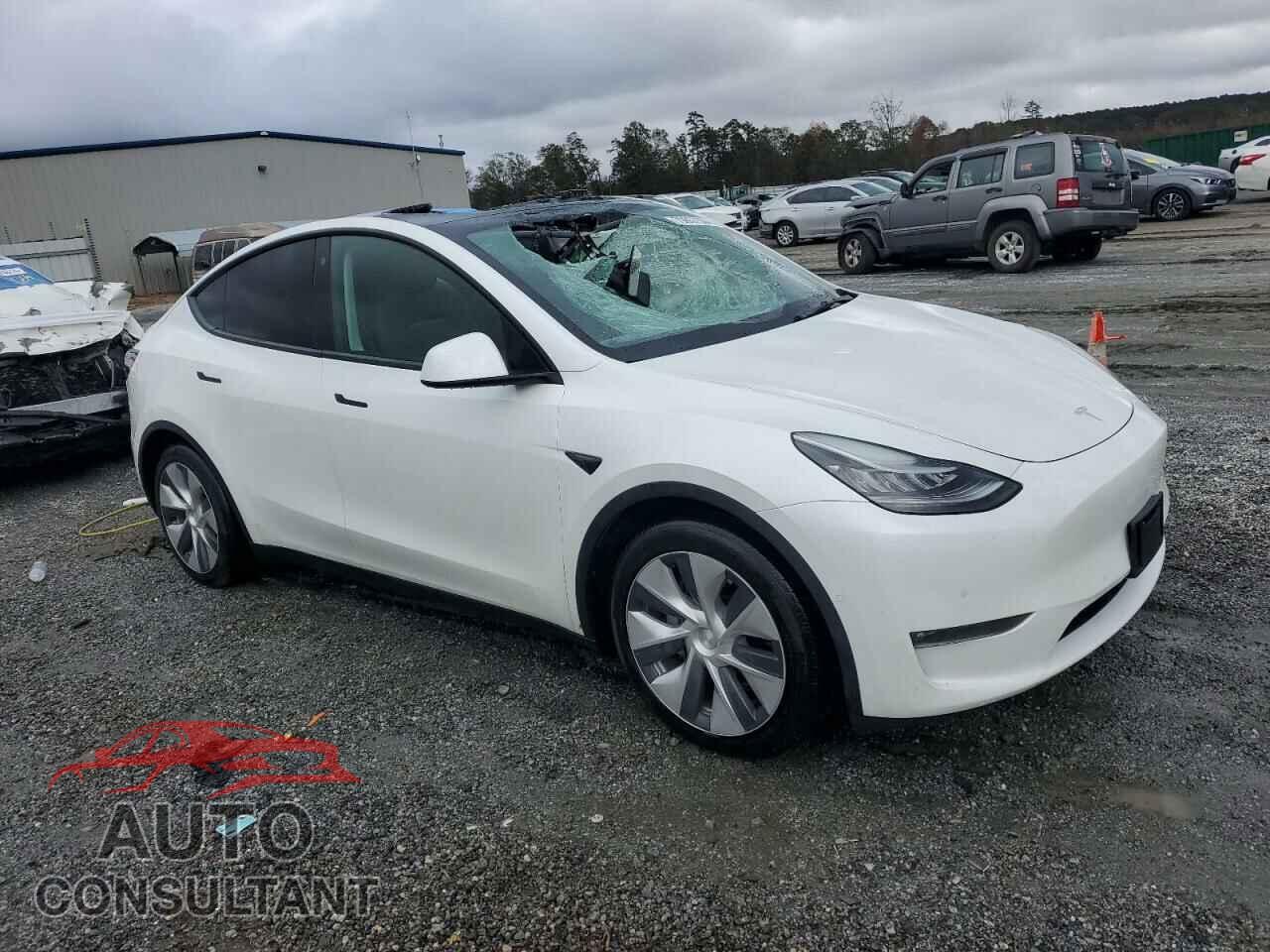 TESLA MODEL Y 2021 - 5YJYGAEE3MF145484