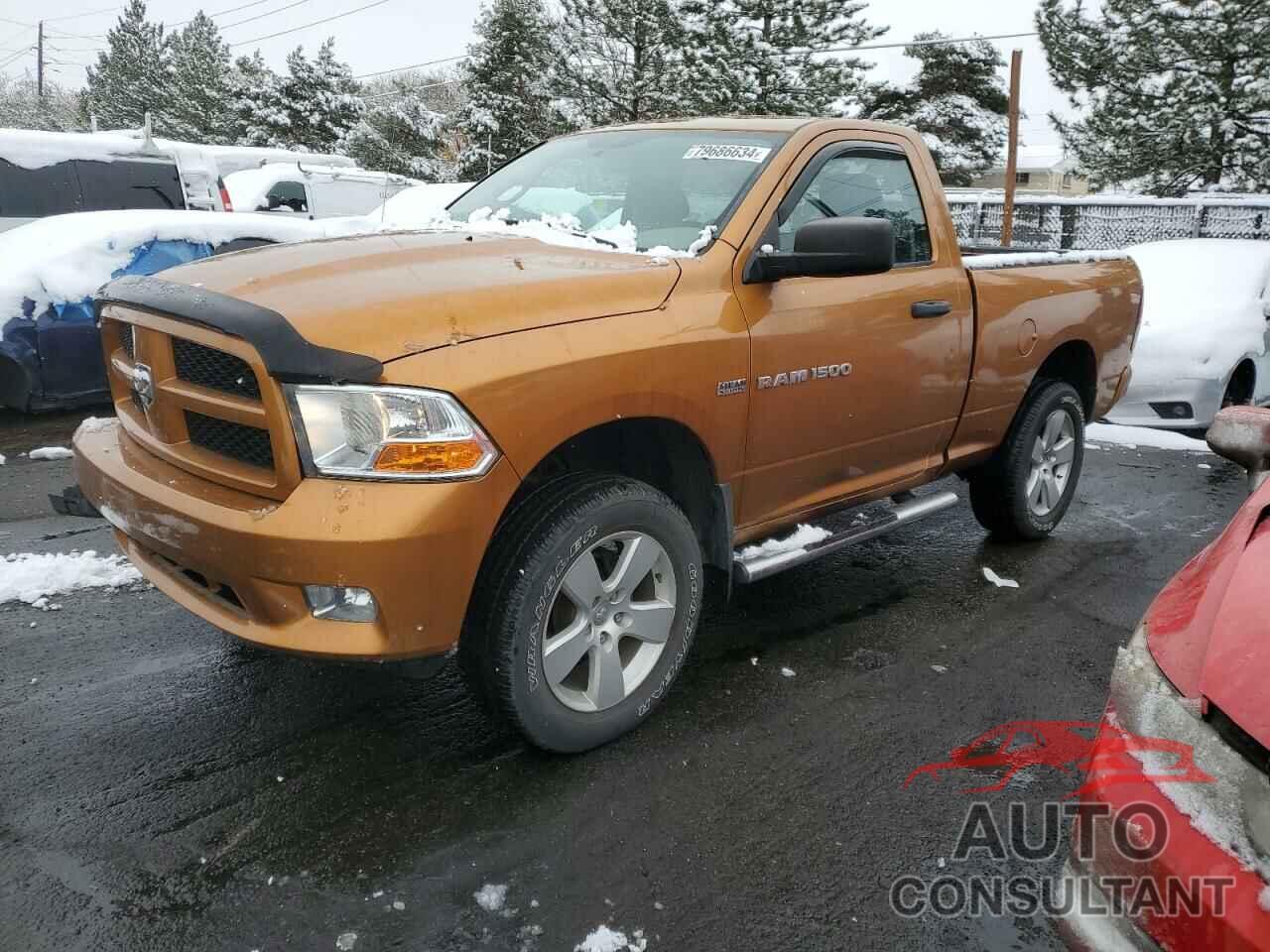 DODGE RAM 1500 2012 - 3C6JD7ATXCG267213