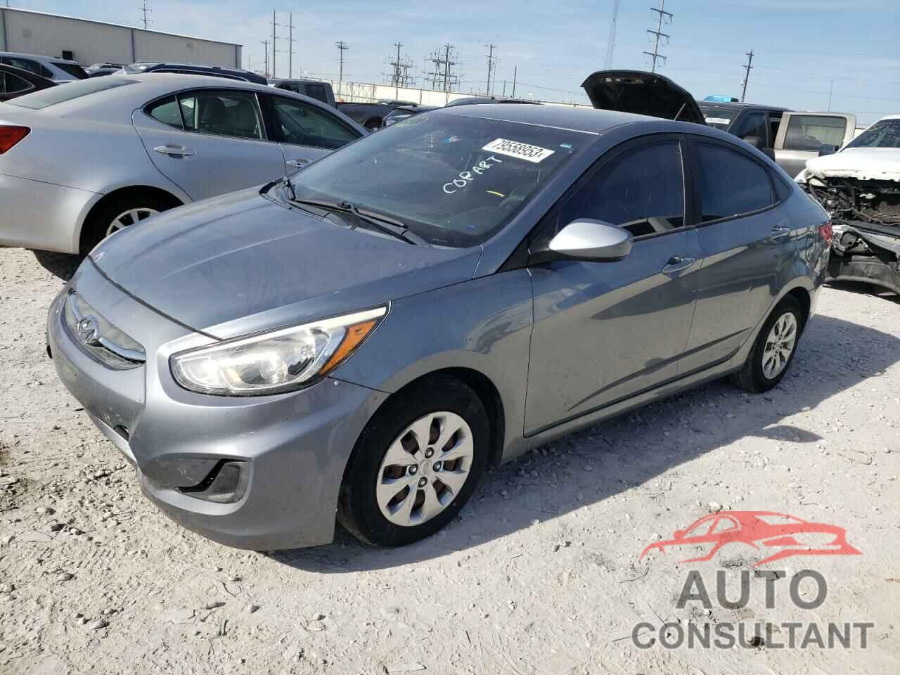 HYUNDAI ACCENT 2017 - KMHCT4AE2HU353846