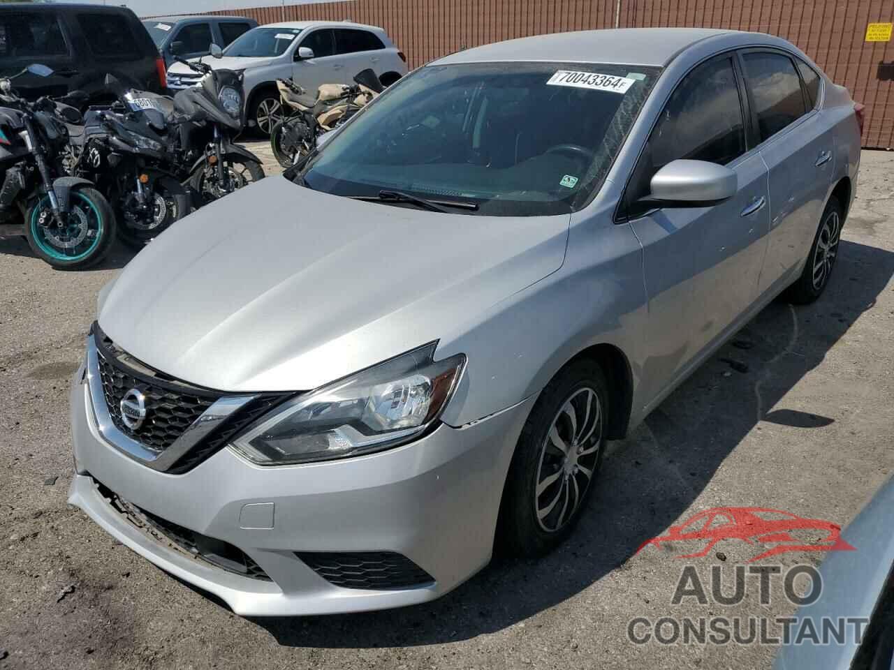 NISSAN SENTRA 2018 - 3N1AB7AP6JY246452