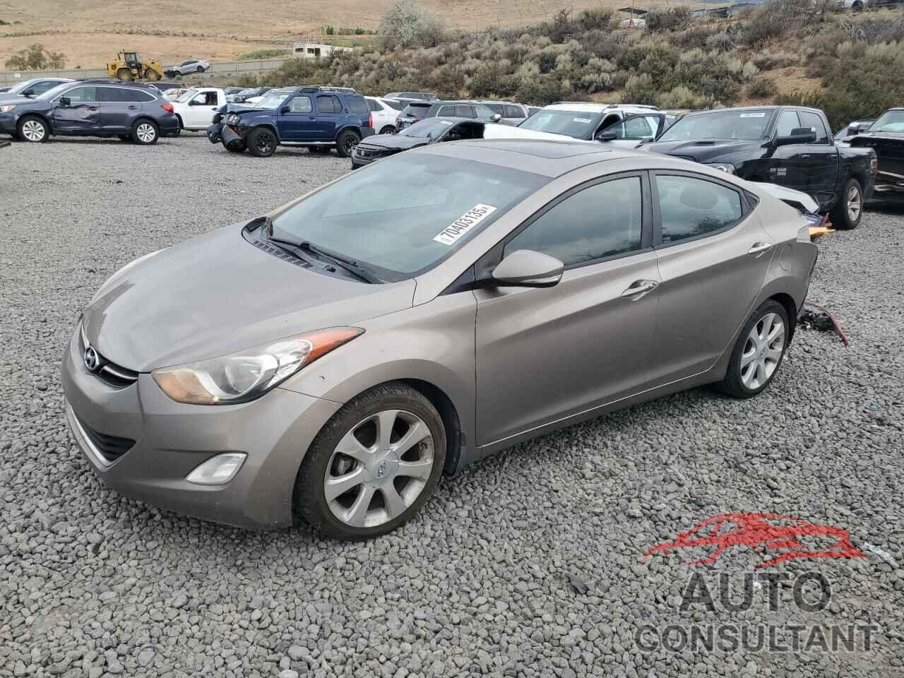 HYUNDAI ELANTRA 2013 - 5NPDH4AE5DH252069