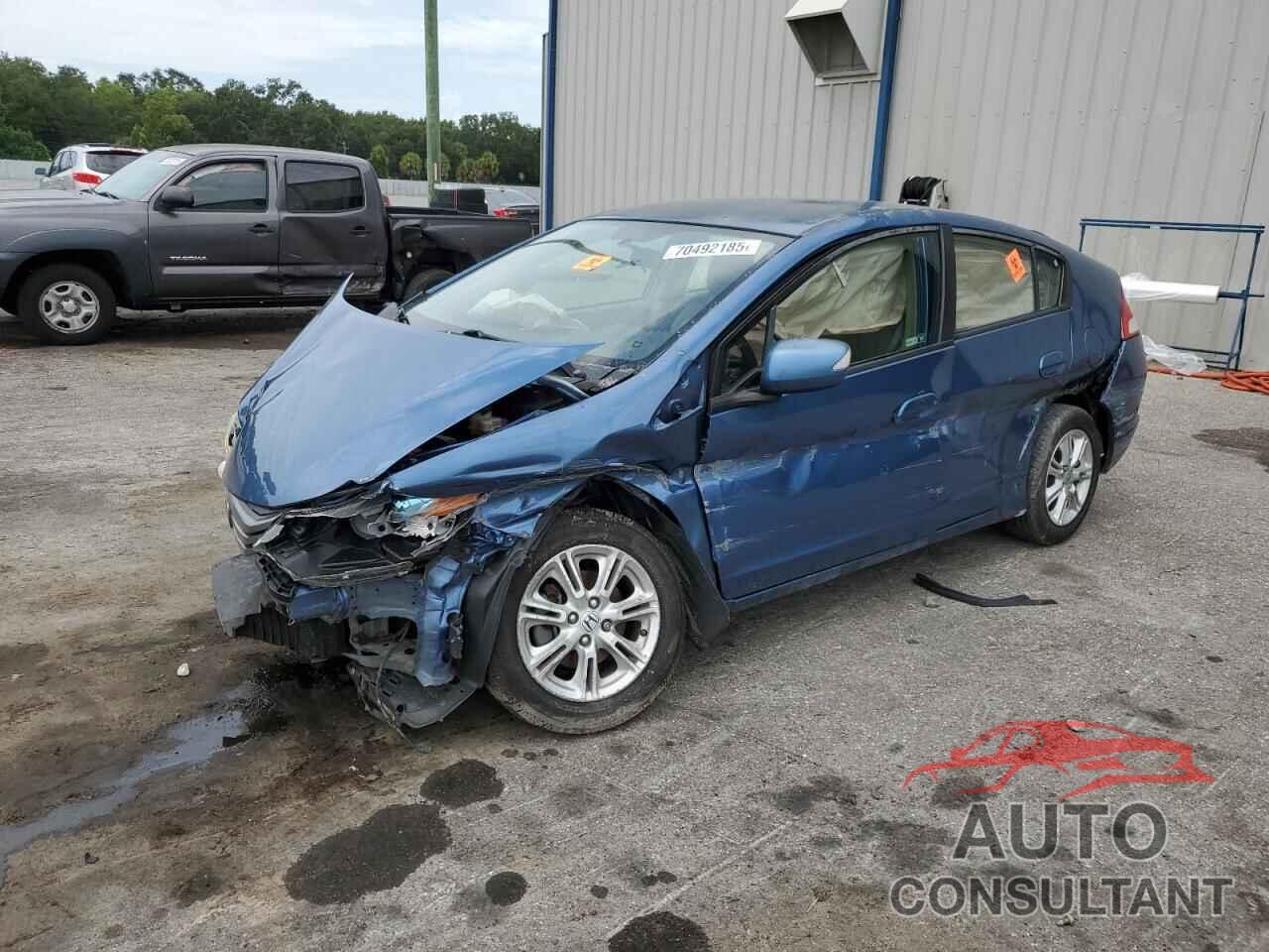 HONDA INSIGHT 2010 - JHMZE2H71AS037374