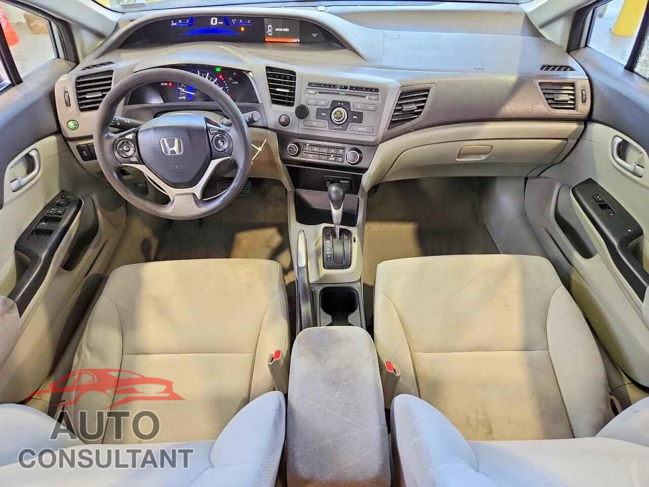 HONDA CIVIC 2012 - 19XFB2F56CE058323
