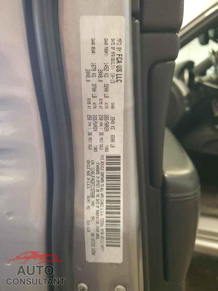 JEEP GRAND CHER 2015 - 1C4RJFAG2FC157698