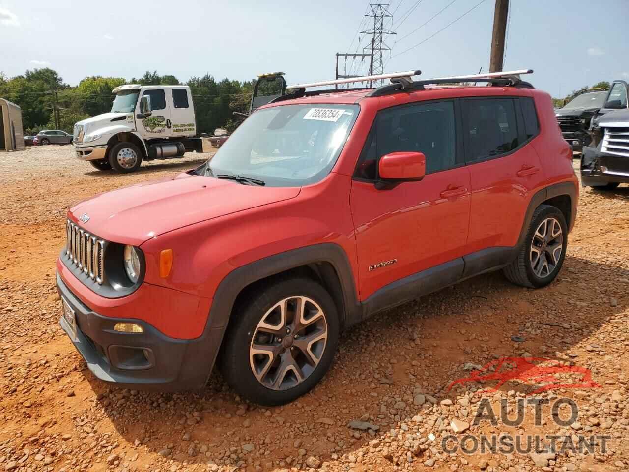 JEEP RENEGADE 2016 - ZACCJABT5GPD53698