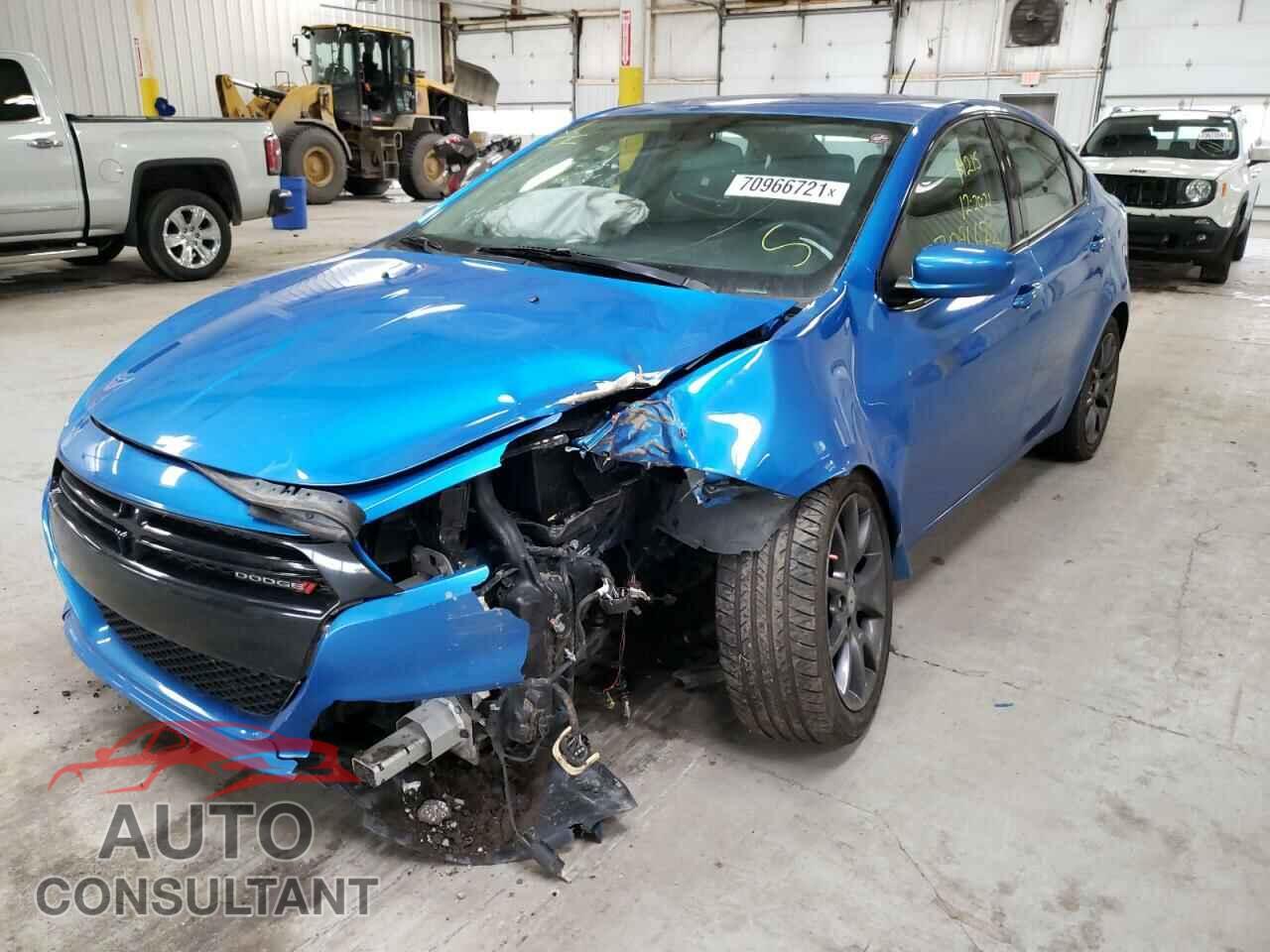 DODGE DART 2016 - 1C3CDFAA3GD577799