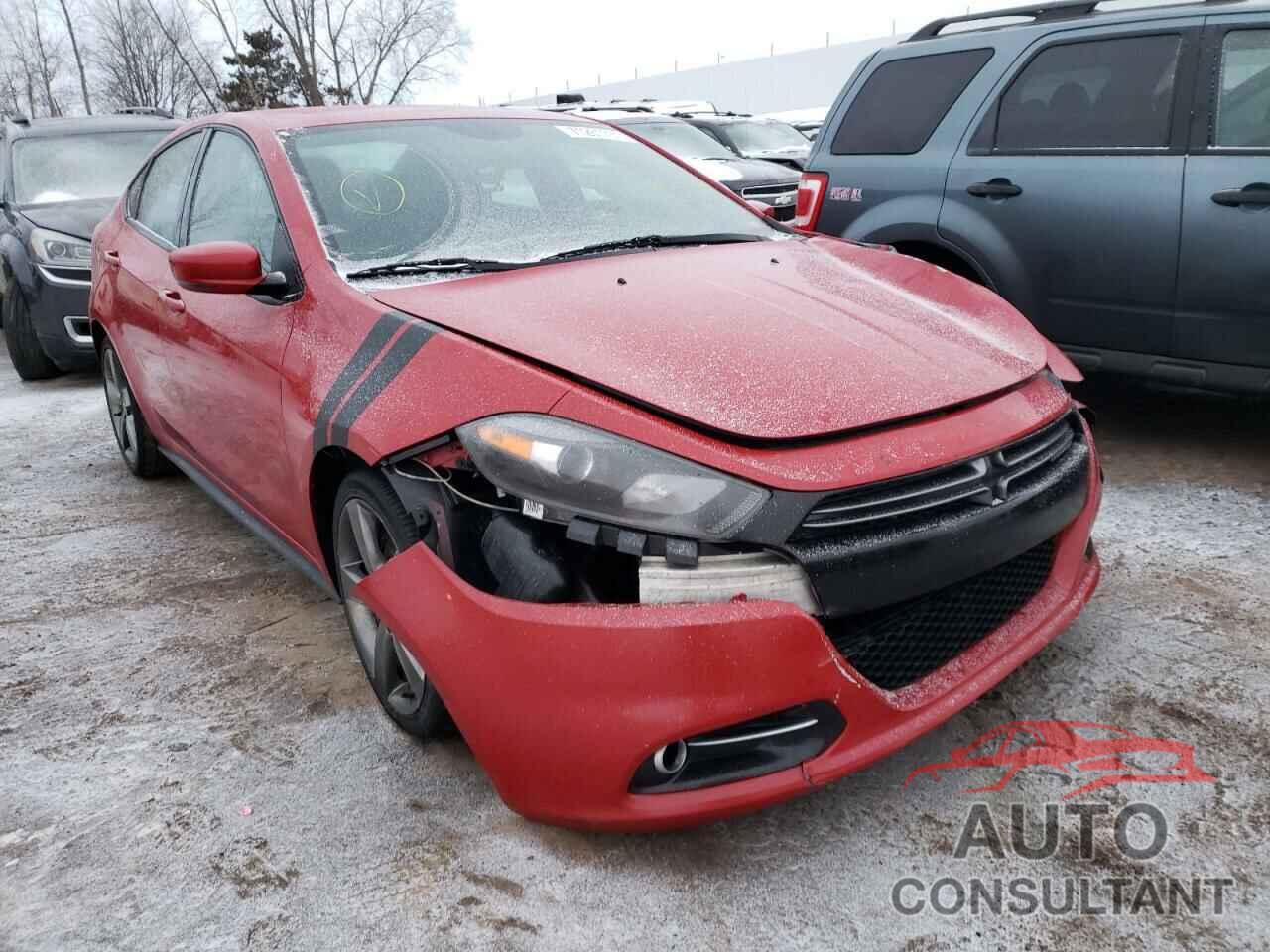 DODGE DART 2016 - 1C3CDFEB9GD539061