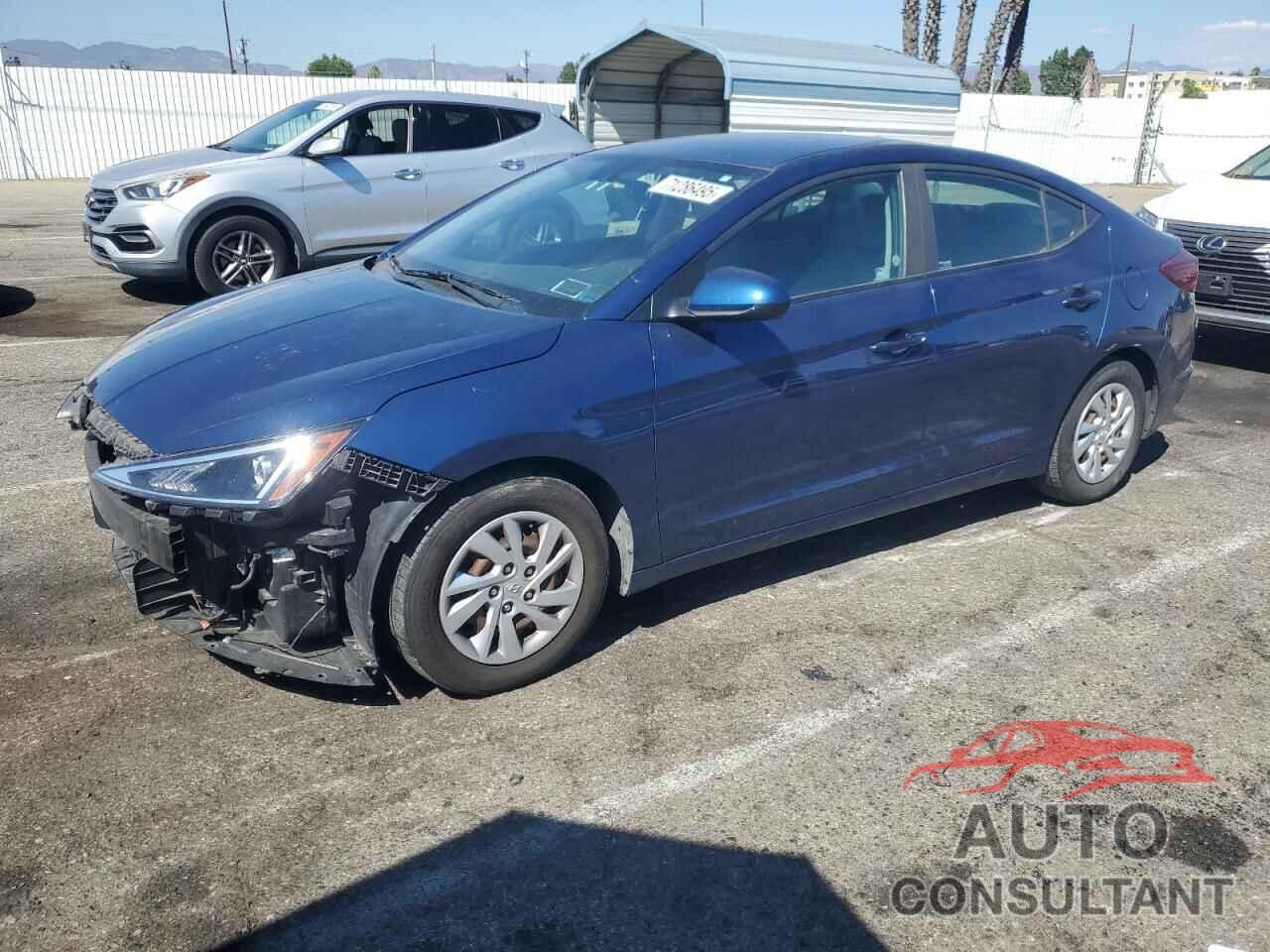 HYUNDAI ELANTRA 2019 - 5NPD74LF0KH496413
