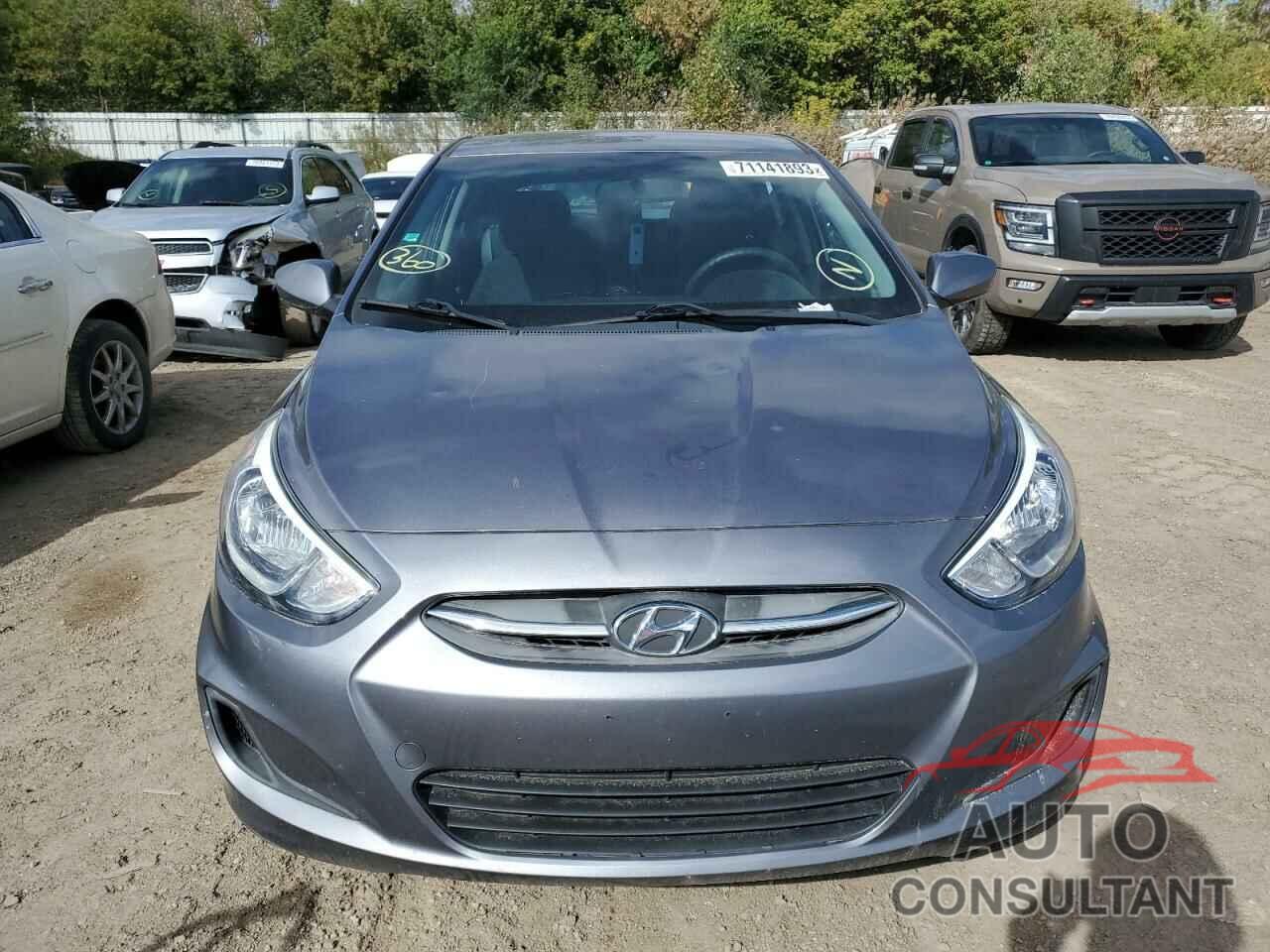 HYUNDAI ACCENT 2017 - KMHCT5AE4HU306579