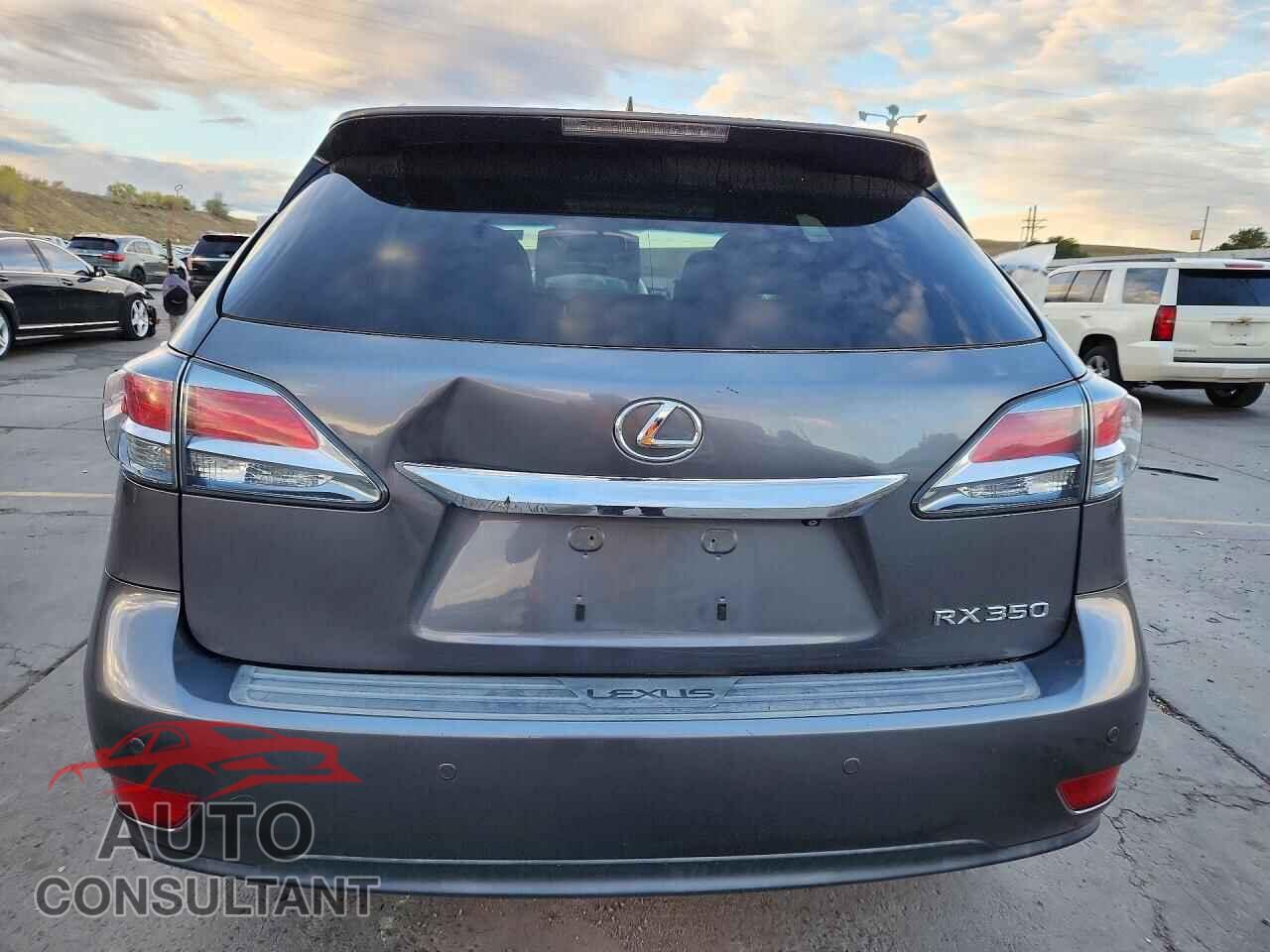 LEXUS RX350 2013 - 2T2BK1BAXDC196020