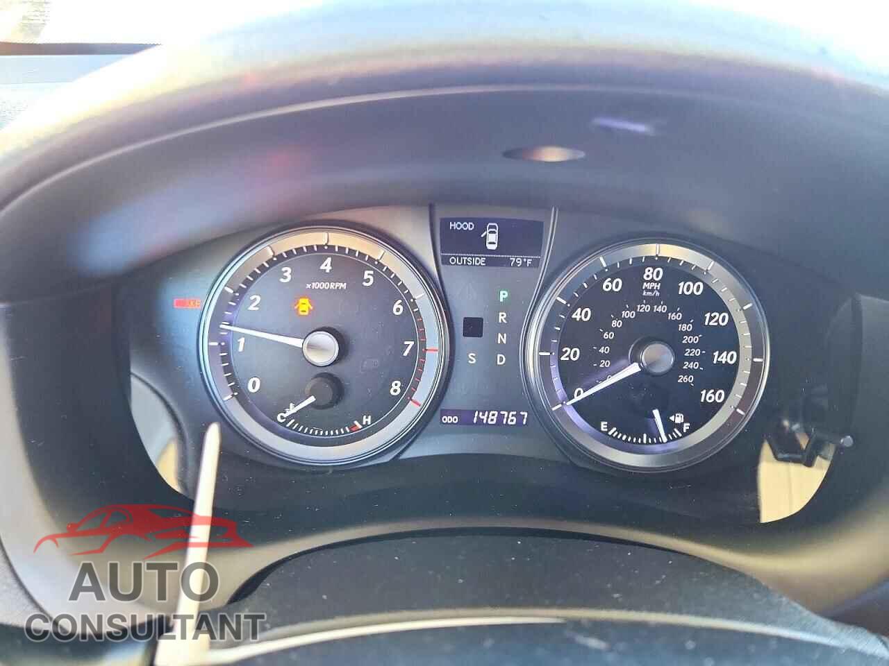 LEXUS ES350 2012 - JTHBK1EG9C2480755