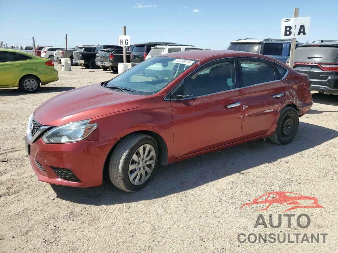 NISSAN SENTRA 2017 - 3N1AB7AP6HL672133