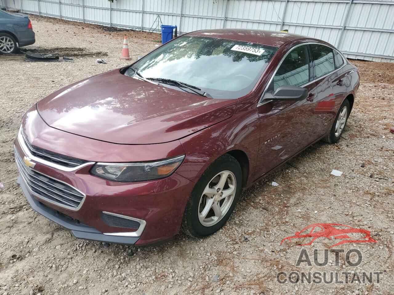 CHEVROLET MALIBU 2016 - 1G1ZB5ST9GF289255