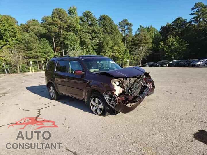HONDA PILOT 2011 - 5FNYF3H54BB040802