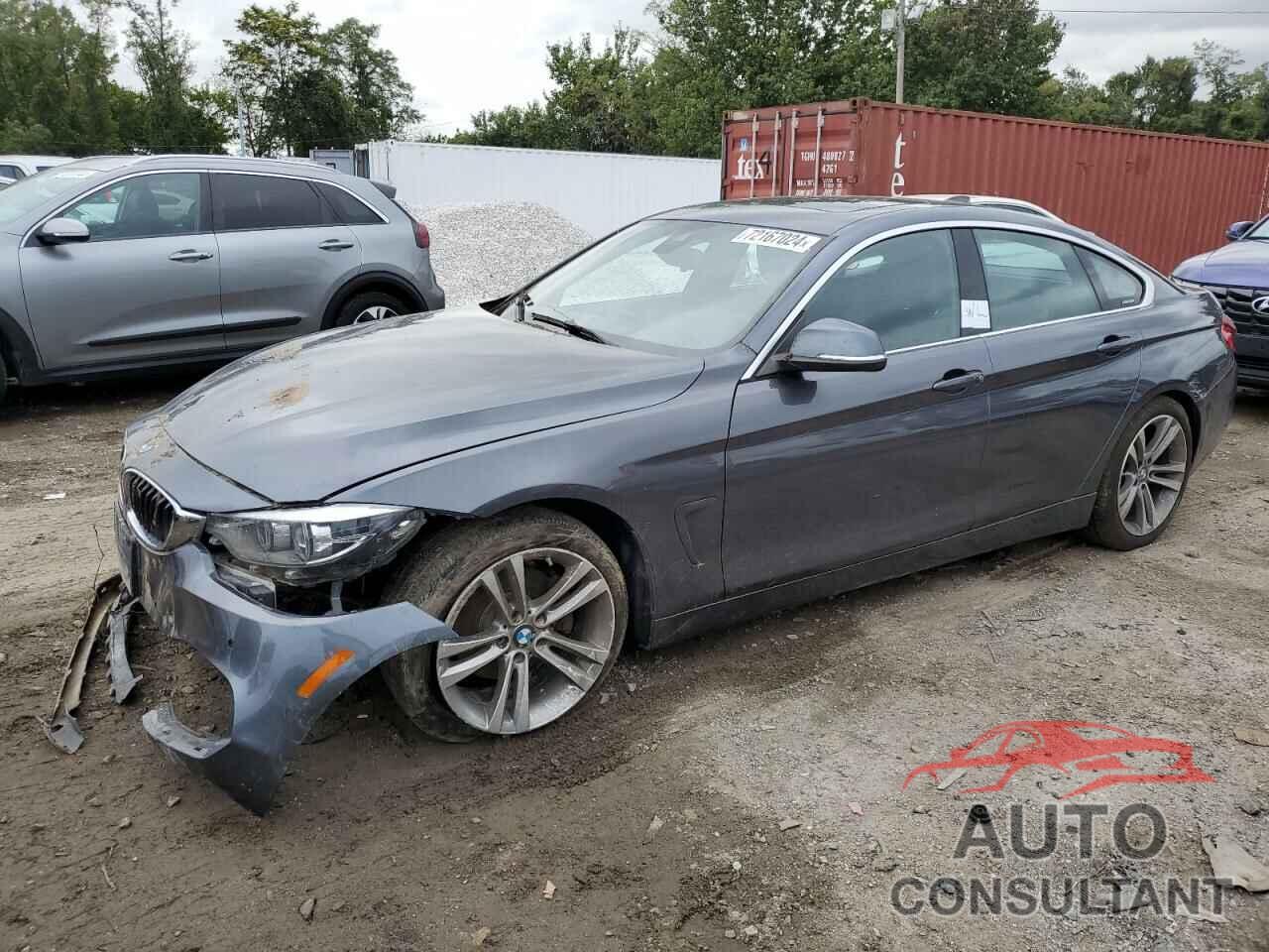 BMW 4 SERIES 2019 - WBA4J3C59KBL09770