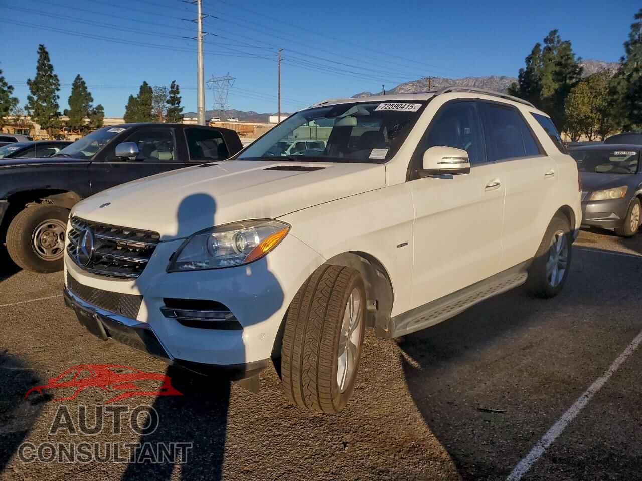 MERCEDES-BENZ M-CLASS 2012 - 4JGDA2EB8CA070697