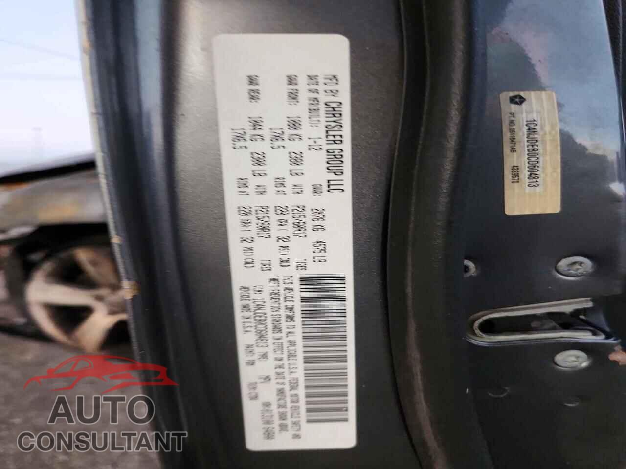 JEEP COMPASS 2012 - 1C4NJDEB0CD604813