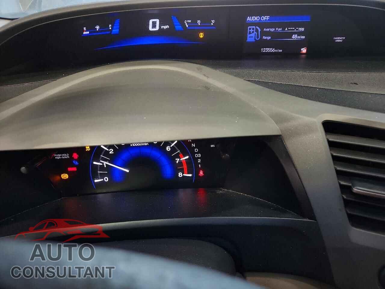 HONDA CIVIC 2012 - 19XFB2F56CE321197