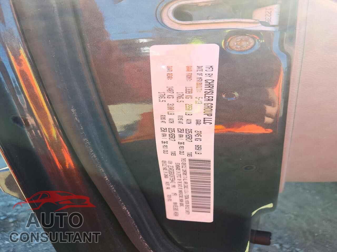 DODGE CARAVAN 2013 - 2C4RDGBGXDR759443