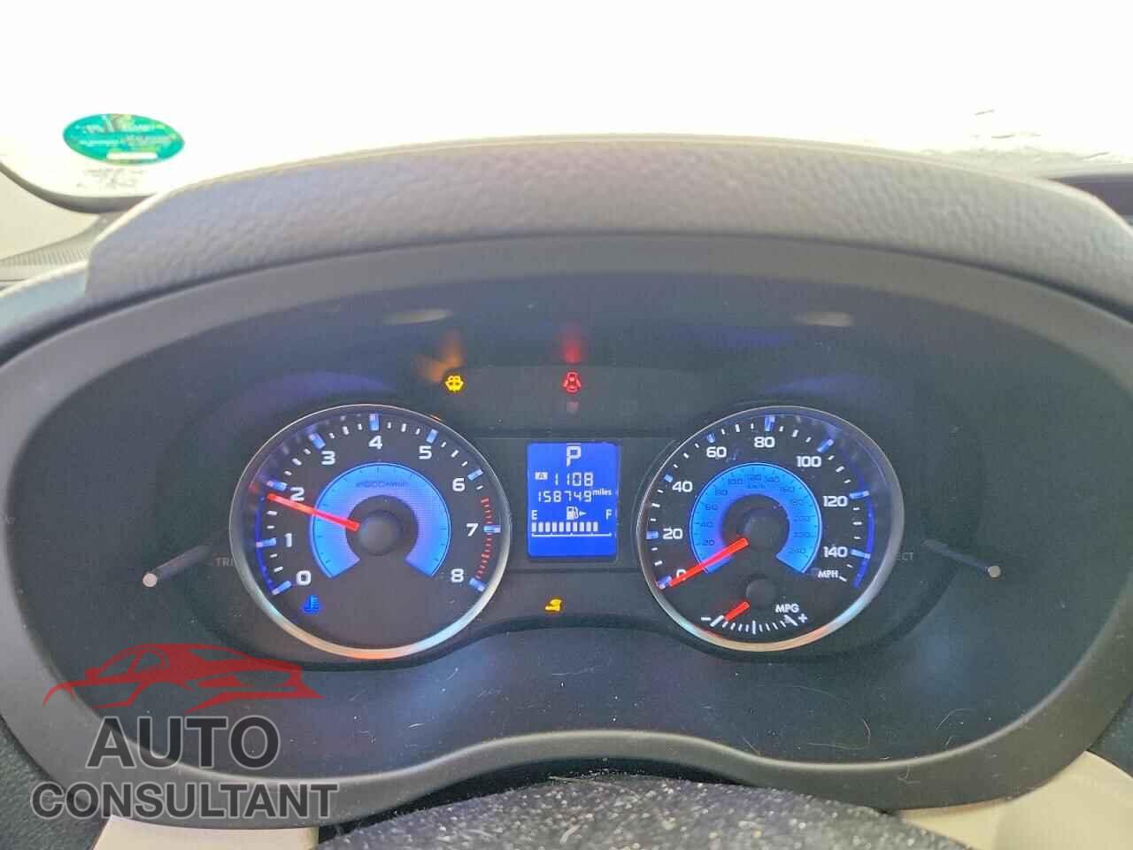 SUBARU XV 2015 - JF2GPBPC3FH271278