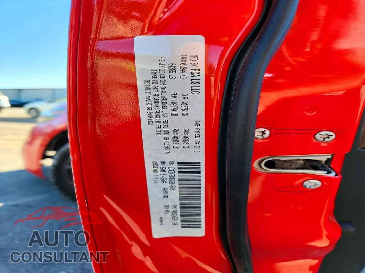 DODGE DART 2016 - 1C3CDFBB4GD684609