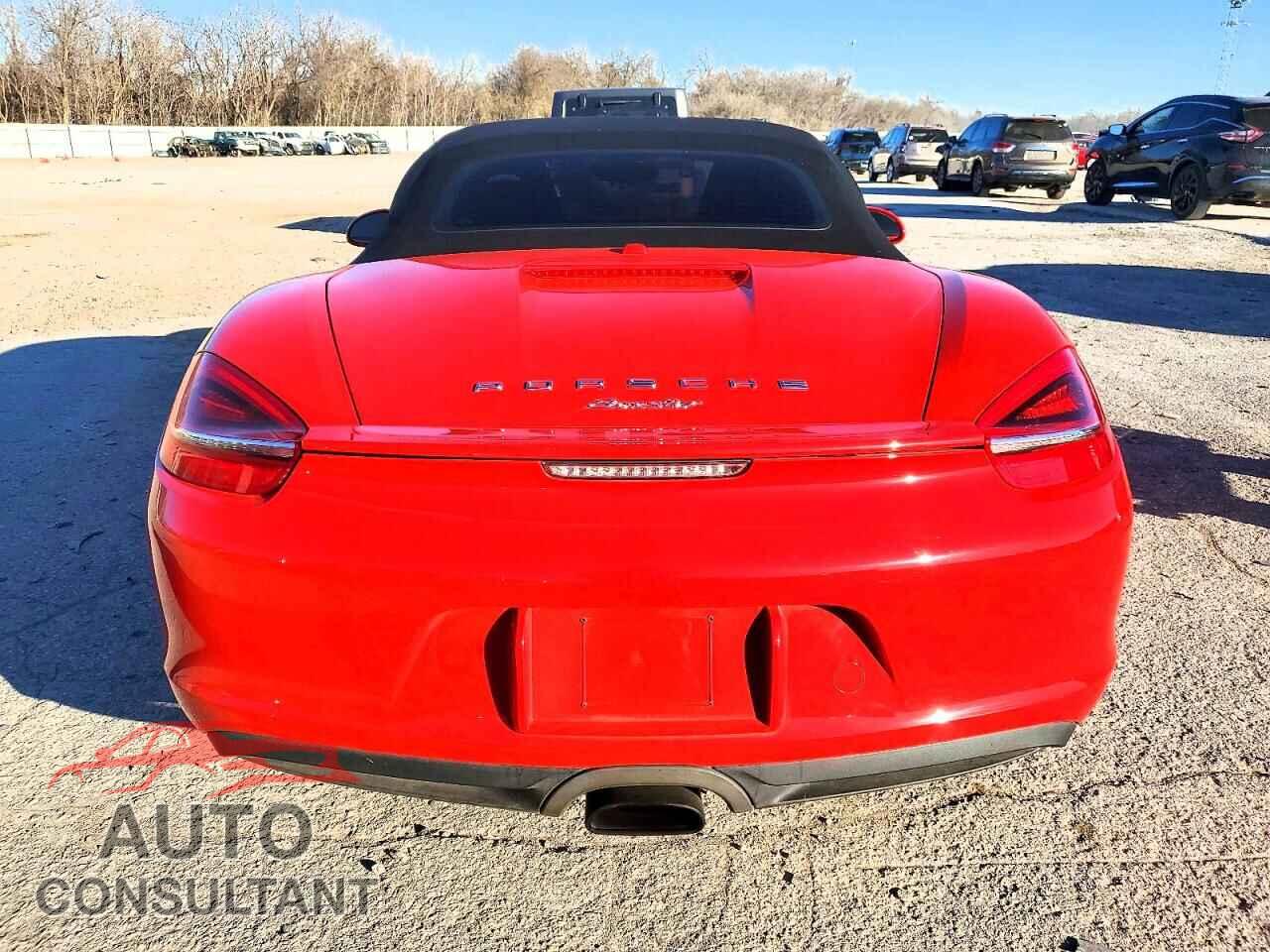 PORSCHE BOXSTER 2014 - WP0CA2A80ES121066