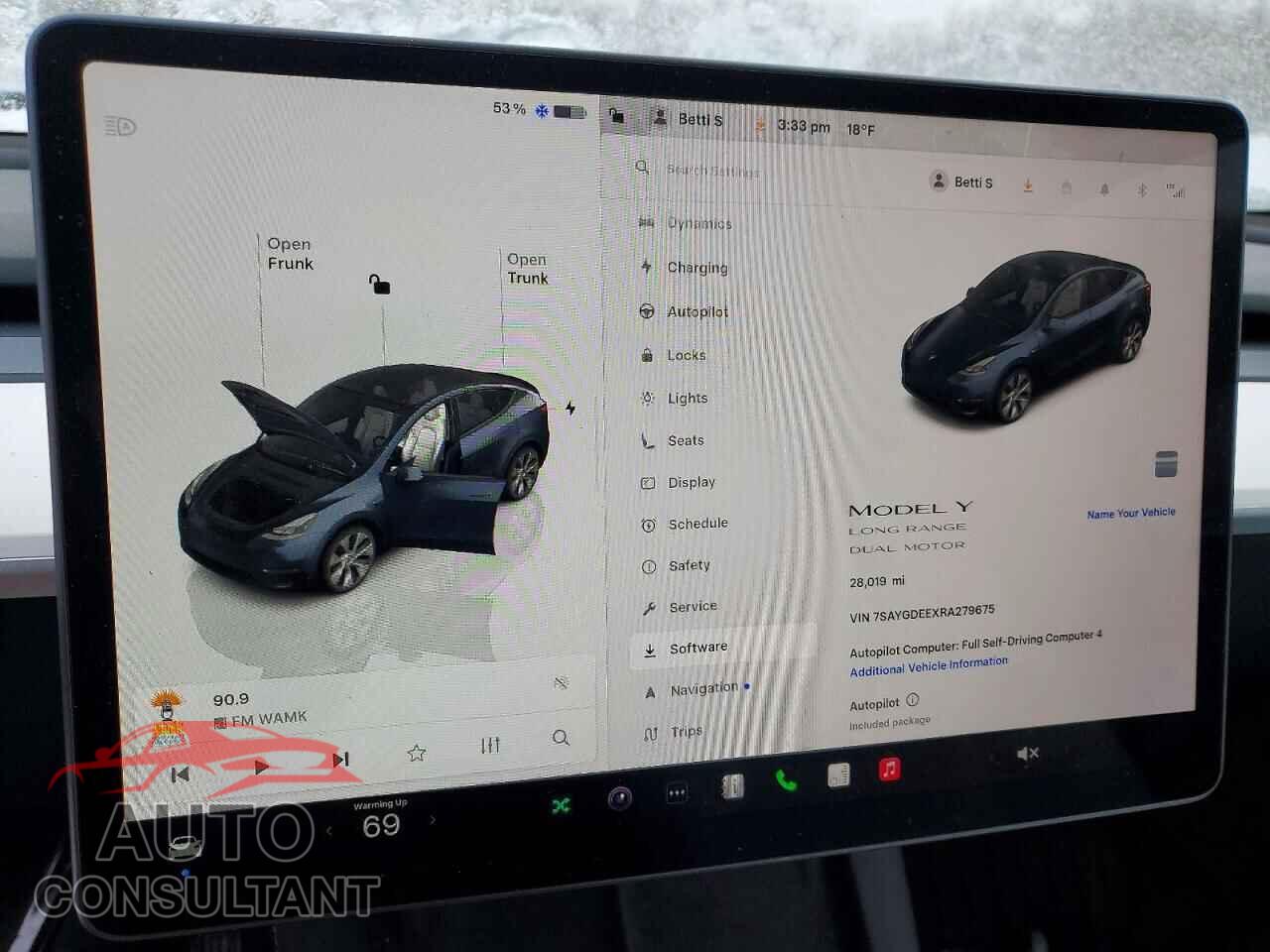 TESLA MODEL Y 2024 - 7SAYGDEEXRA279675