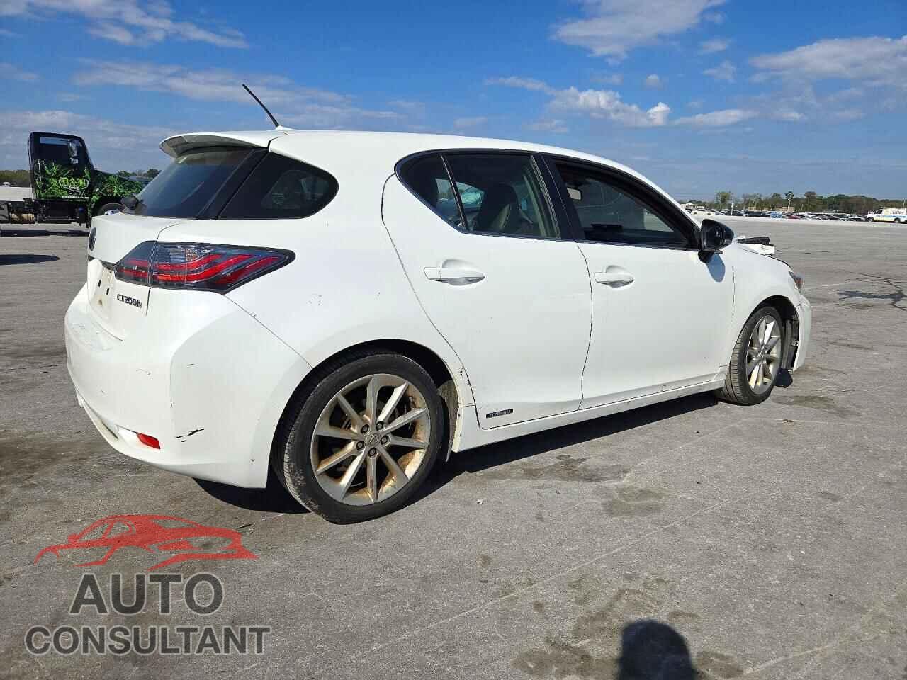LEXUS CT 200 2012 - JTHKD5BH2C2080227