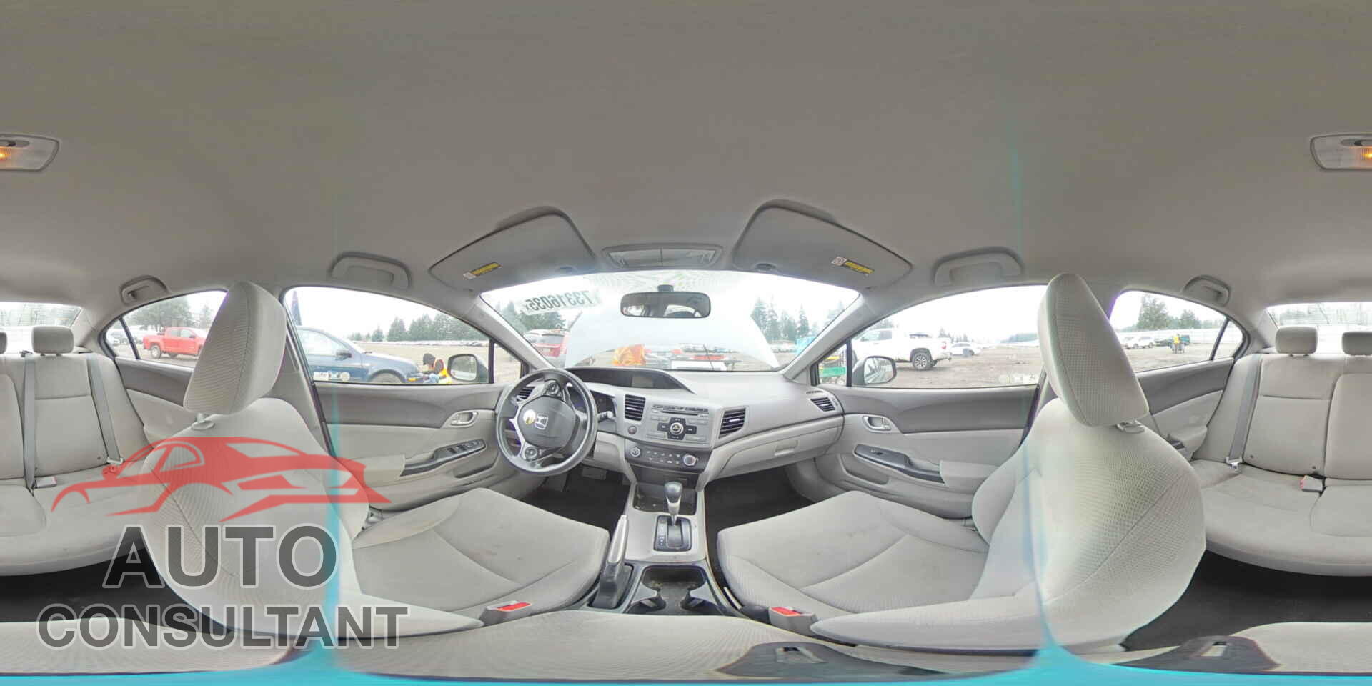 HONDA CIVIC 2012 - 19XFB2F53CE376433