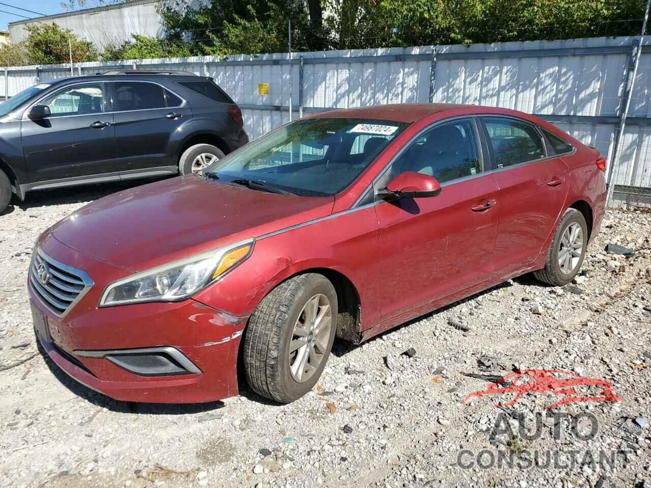 HYUNDAI SONATA 2016 - 5NPE24AF9GH323440