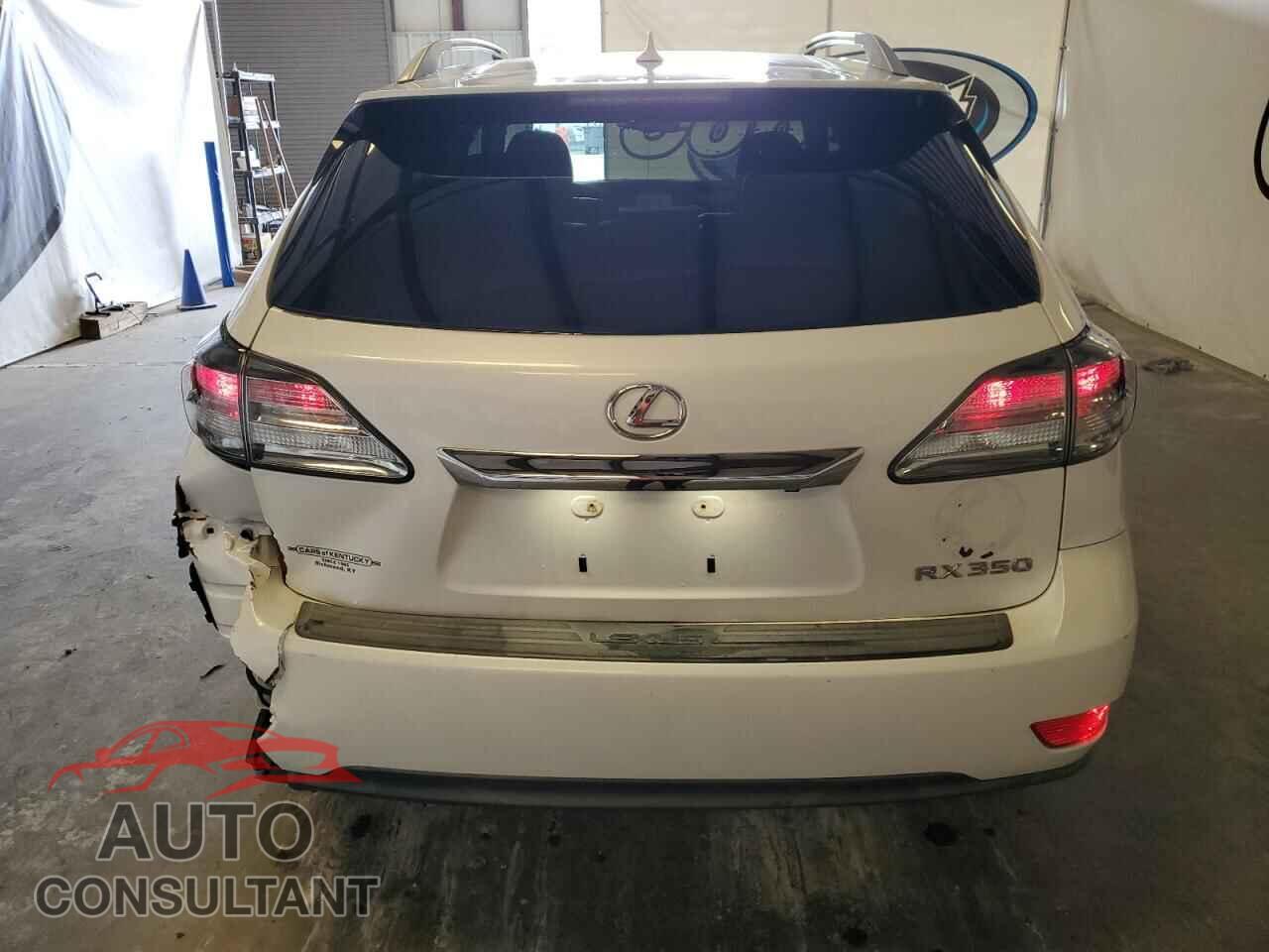 LEXUS RX350 2011 - 2T2BK1BAXBC094178