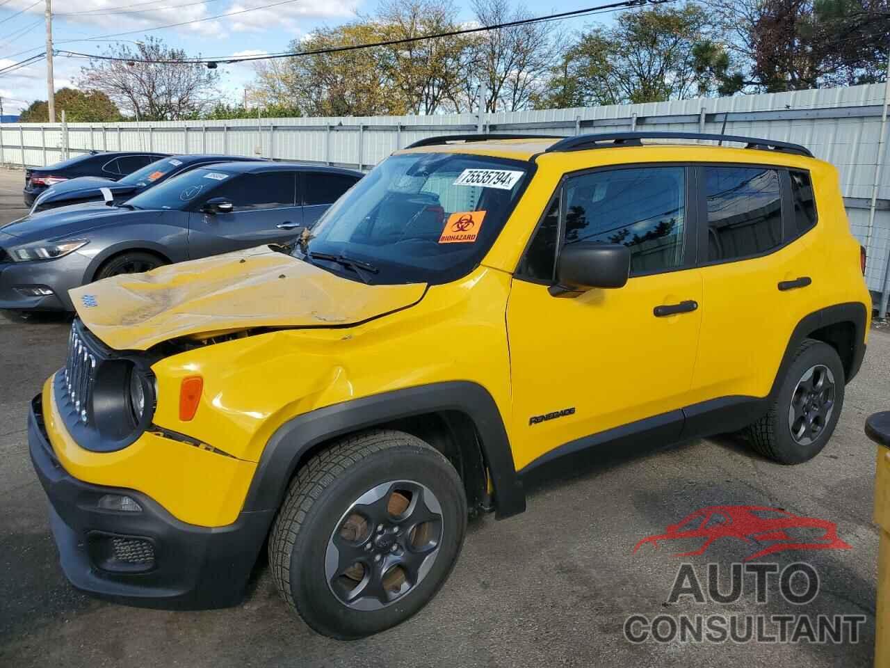 JEEP RENEGADE 2018 - ZACCJBAB6JPH71466