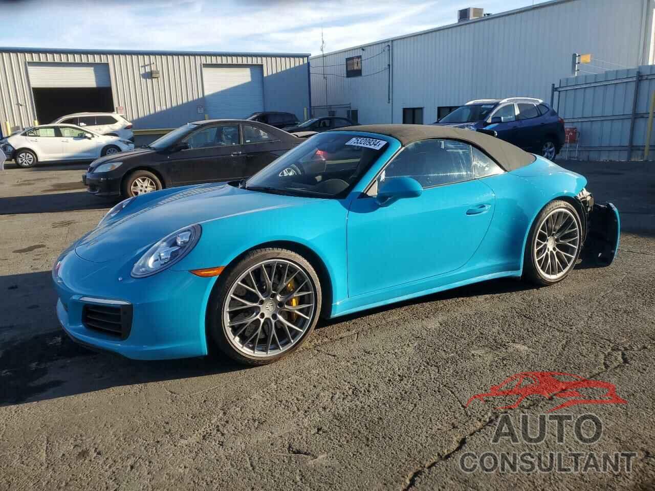 PORSCHE 911 2017 - WP0CB2A92HS156122