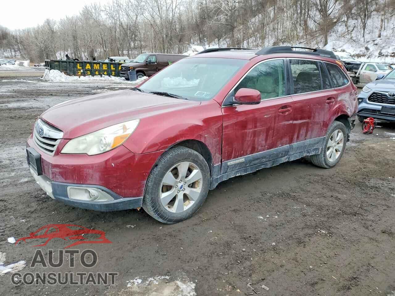 SUBARU OUTBACK 2011 - 4S4BRBKC3B3440048