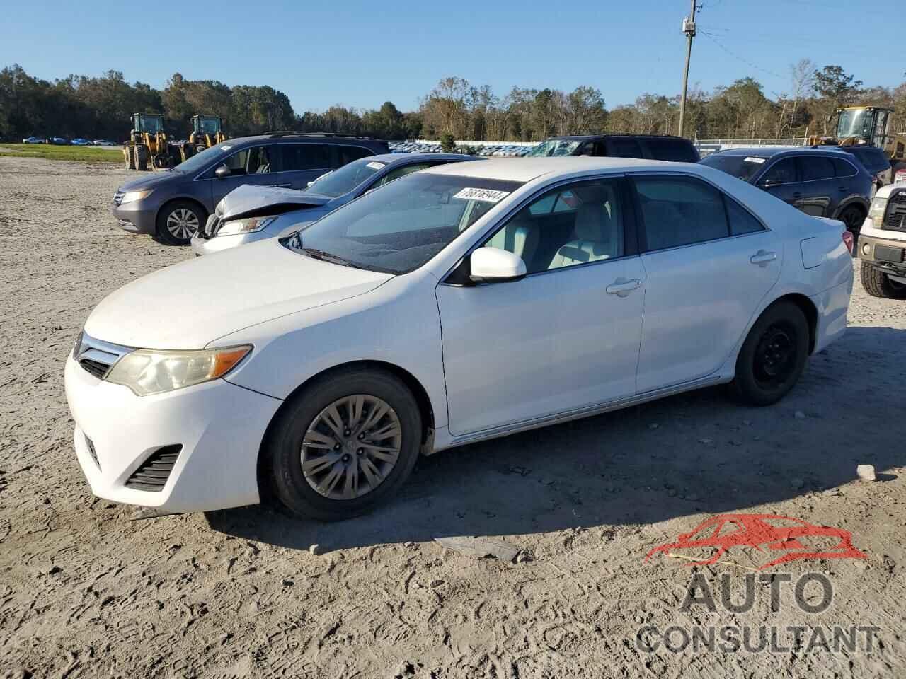 TOYOTA CAMRY 2012 - 4T4BF1FK0CR195652