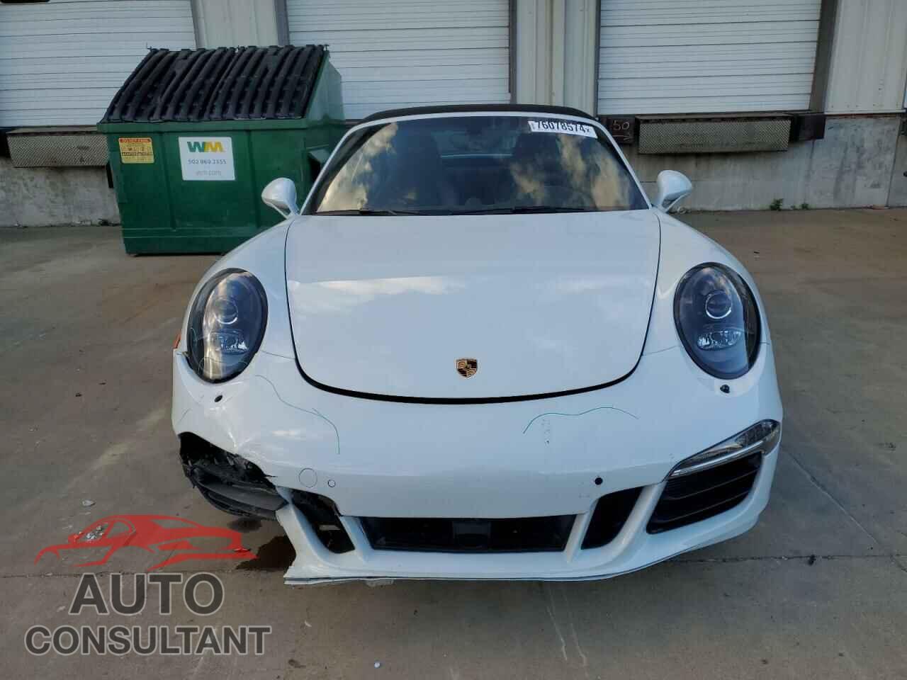 PORSCHE 911 2016 - WP0BB2A93GS136097