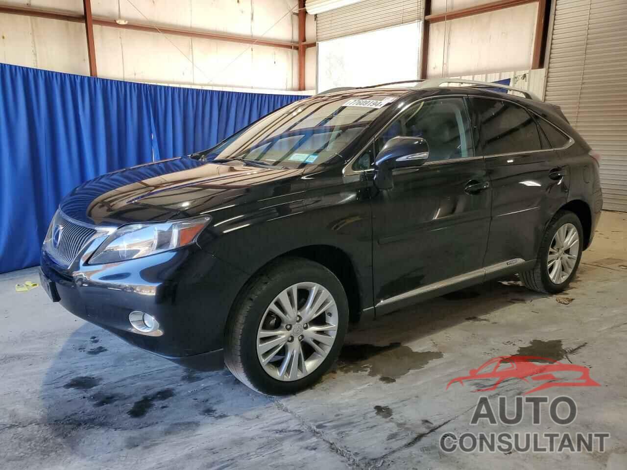 LEXUS RX450 2010 - JTJBC1BA9A2022917