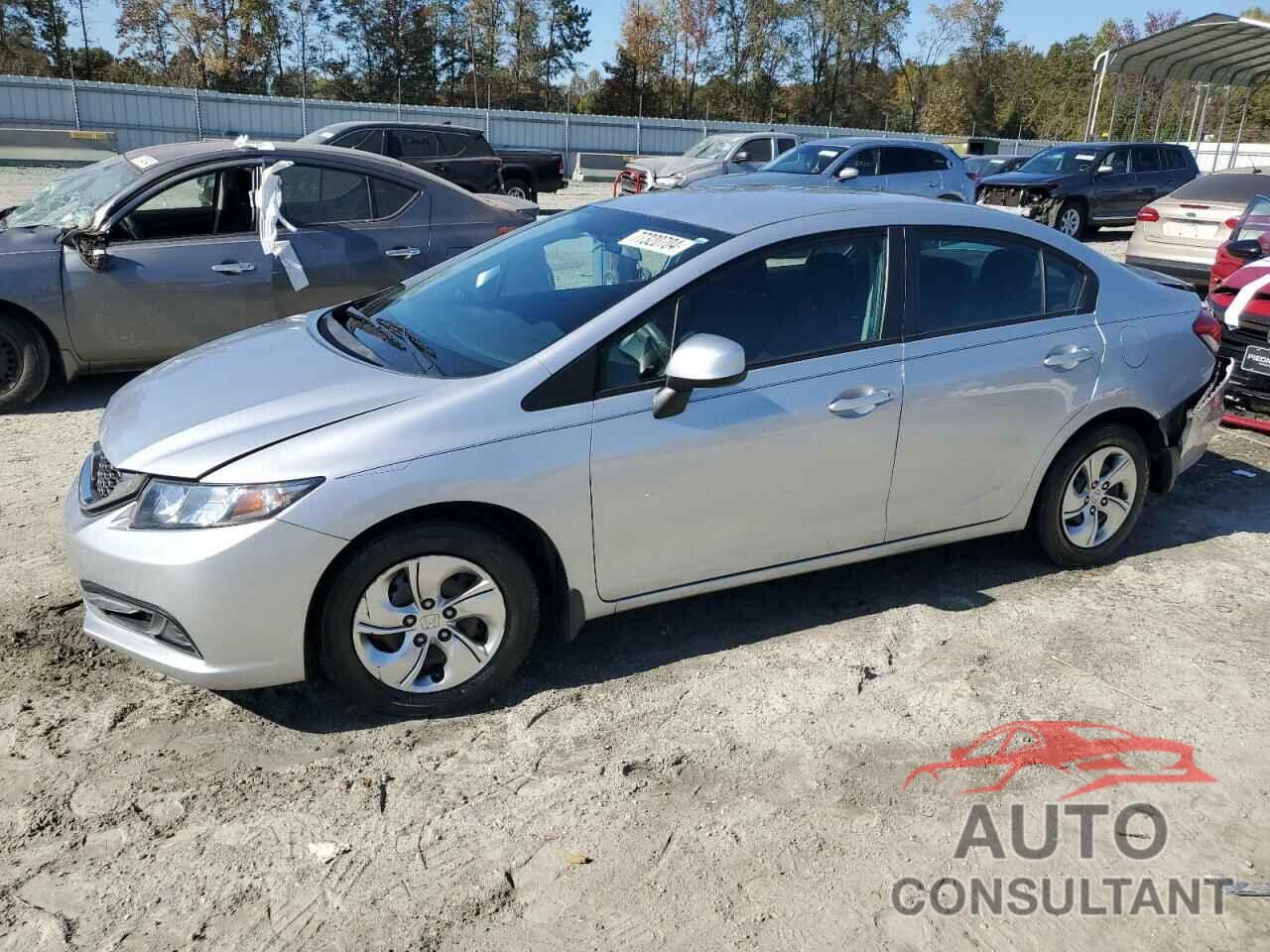 HONDA CIVIC 2013 - 2HGFB2F52DH566652